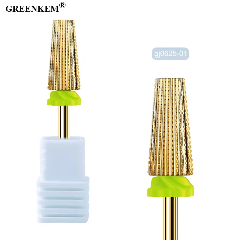 5 in 1 Gold Tungsten Steel Nail Drill Bit - Image 2