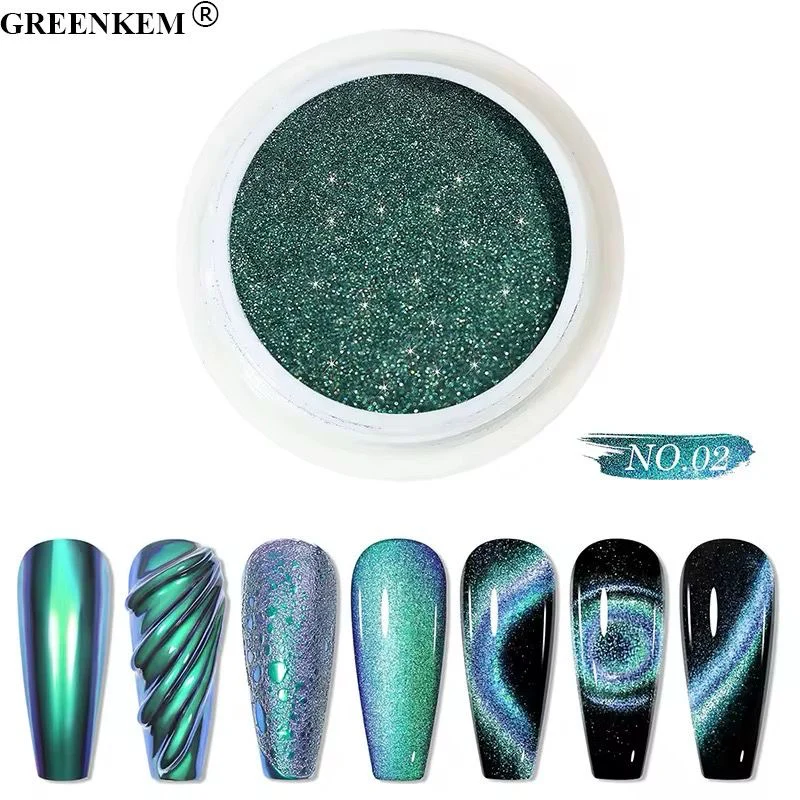 5D Cat Eye Nail Powder - Image 2