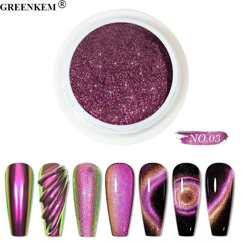 5D Cat Eye Nail Powder - Image 3