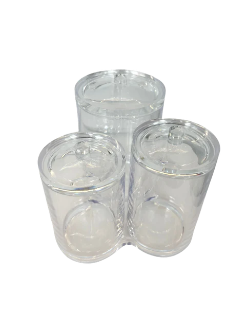 Acrylic Cotton Ball Holder - Image 2