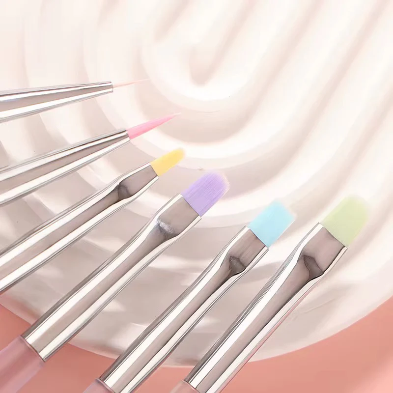 Colorful 6pc Brush Set - Image 3
