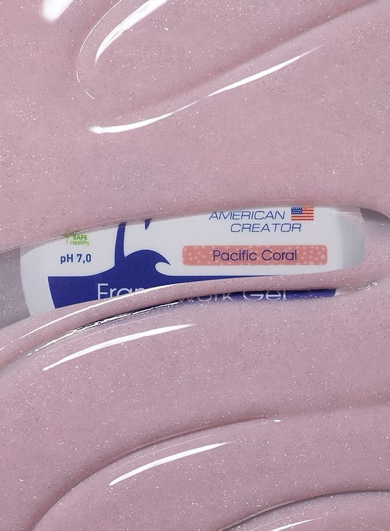 American Creator Framework Gel West Coast Col. PACIFIC CORAL 30ml - Image 2