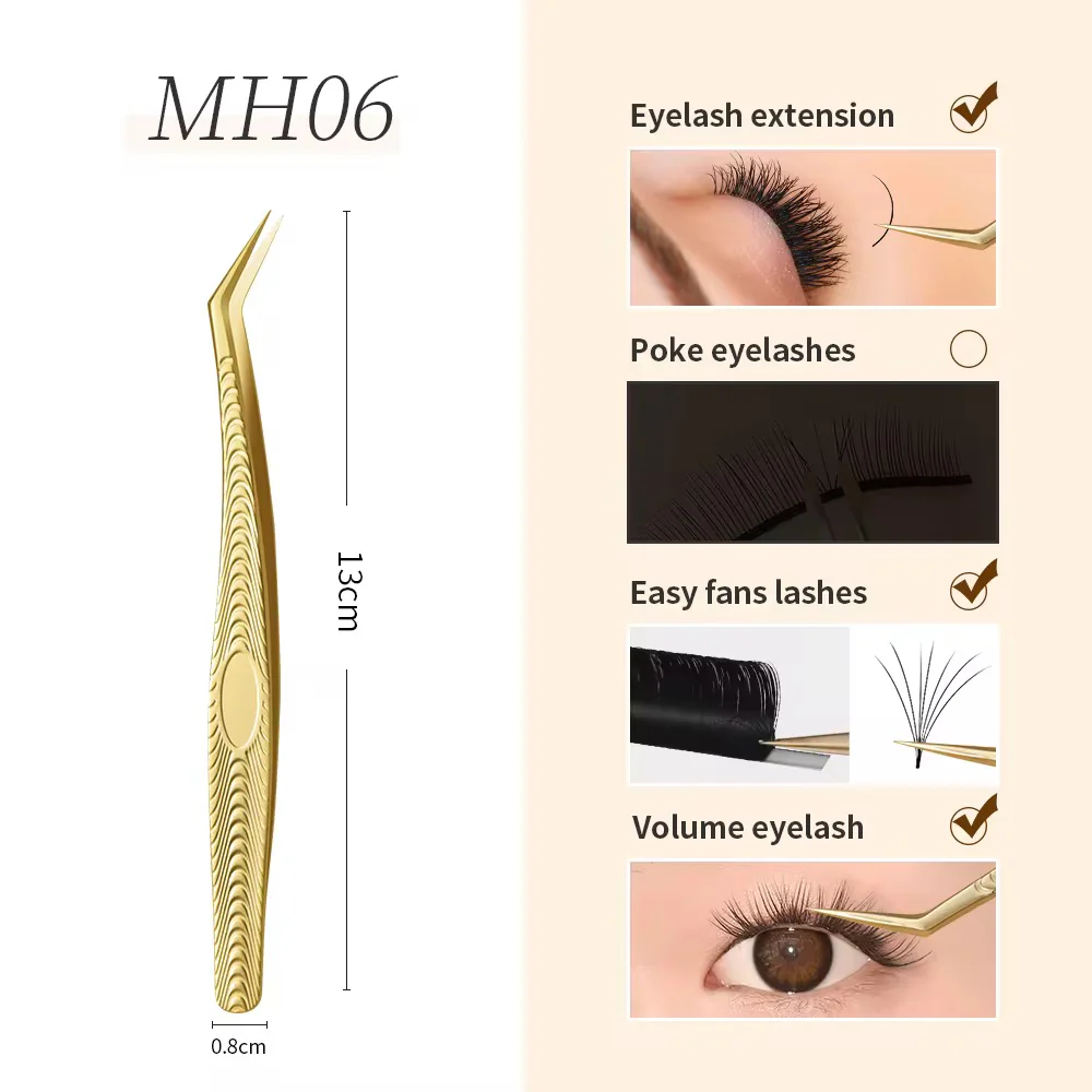 Annafris Eyelash Extension Tweezers - Image 8
