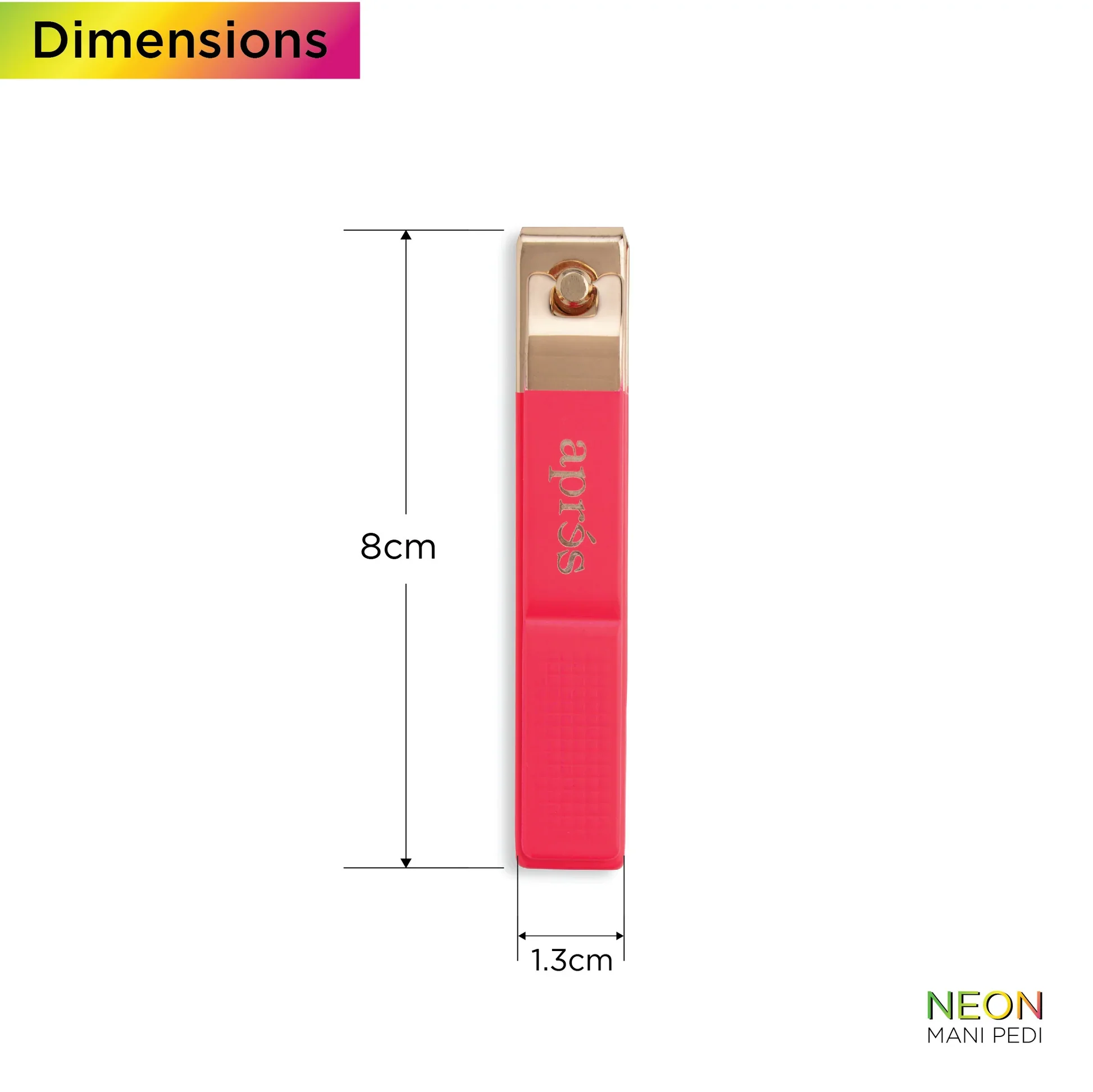 APRES NAIL CLIPPERS NEON - Image 4