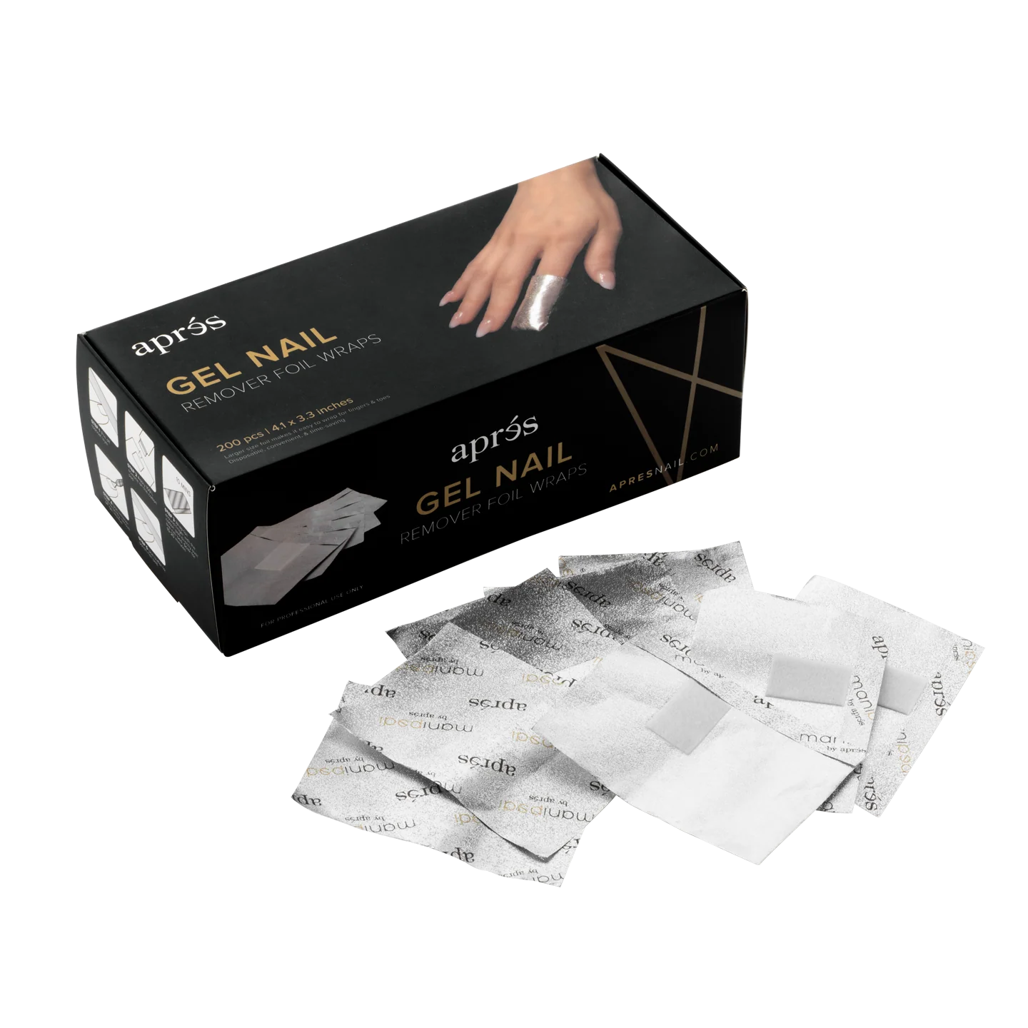 APRÉS Nail Remover Foil Wraps