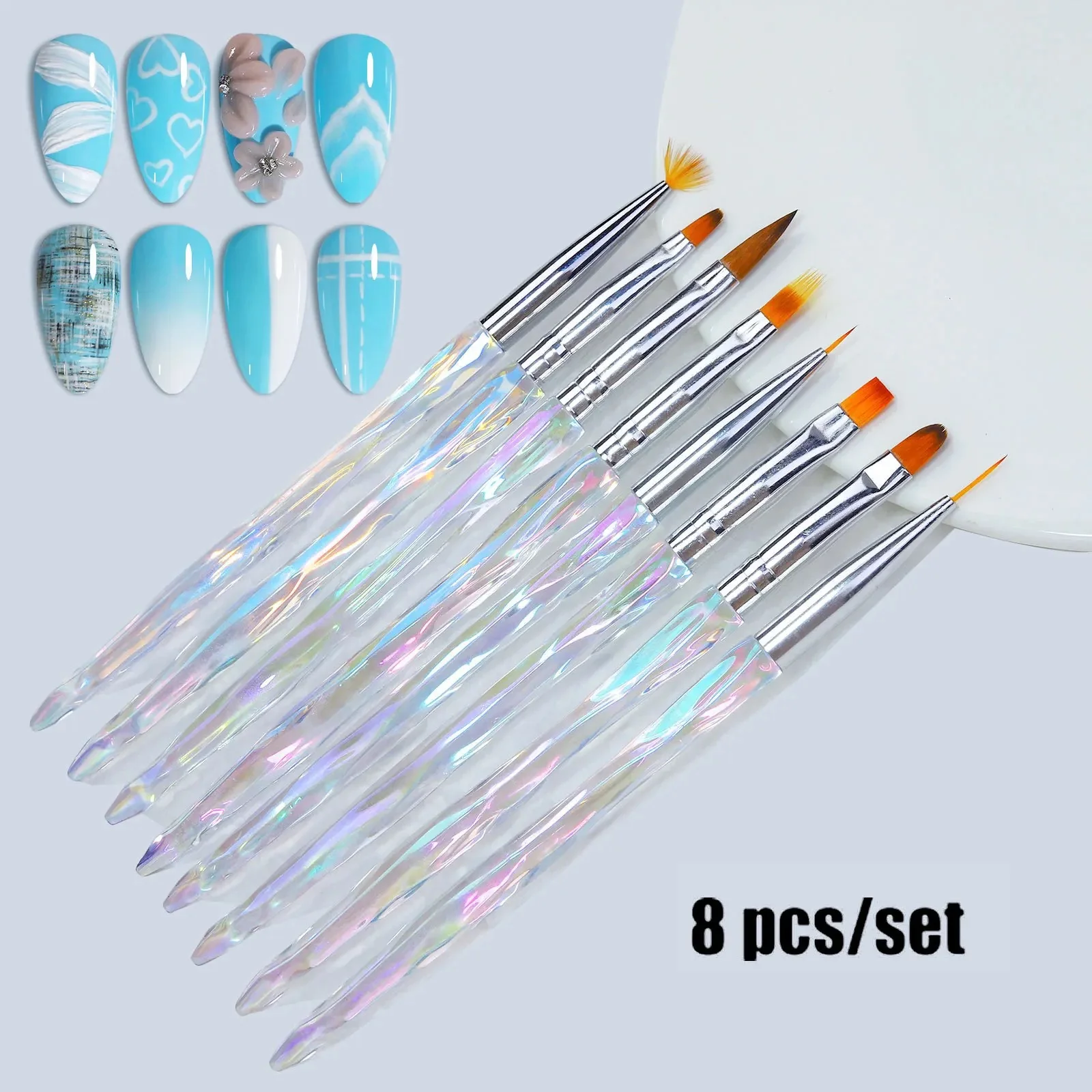 Art Brush Set 8pc - Image 3