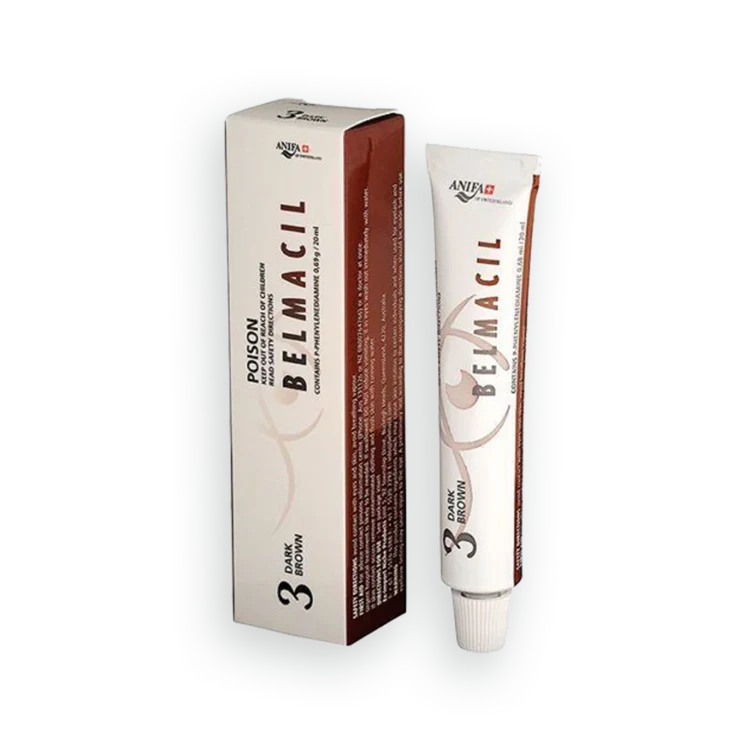 BELMACIL Permanent Cream Color for Eyelashes & Brows - Image 3