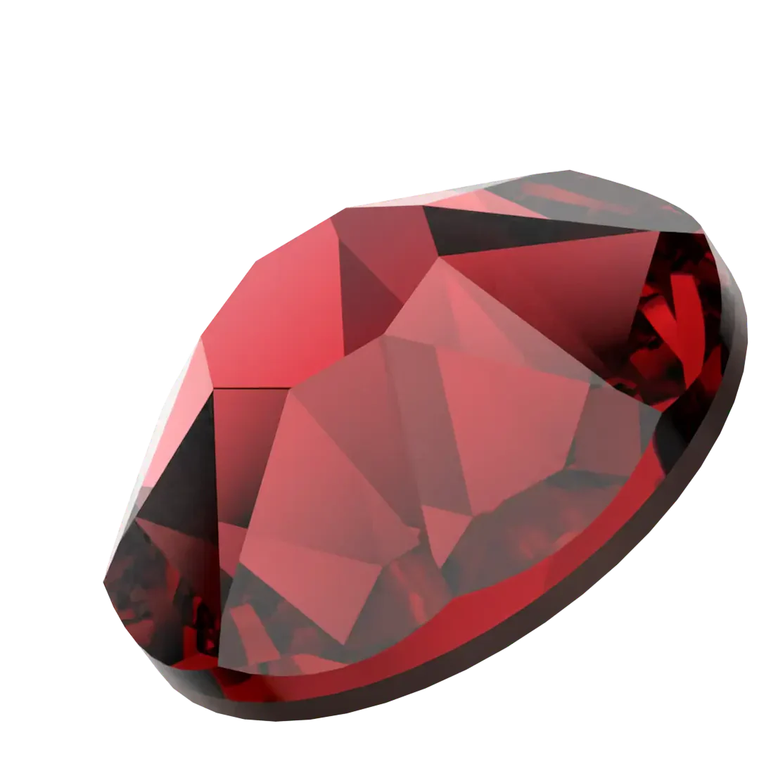 Bluestreak Crystals Serinity Flat Back Non Hotfix (2000, 2058 & 2088) Scarlet - Image 2