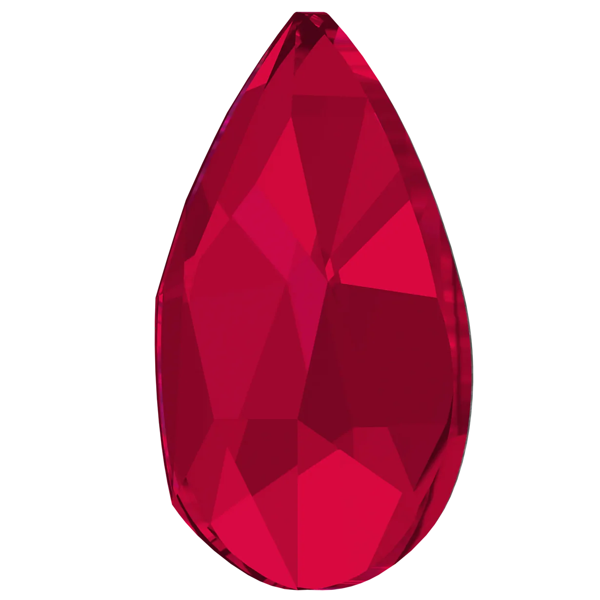 Bluestreak Crystals Serinity Flat Back Crystals Non Hotfix Pear (2303) Scarlet - Image 2