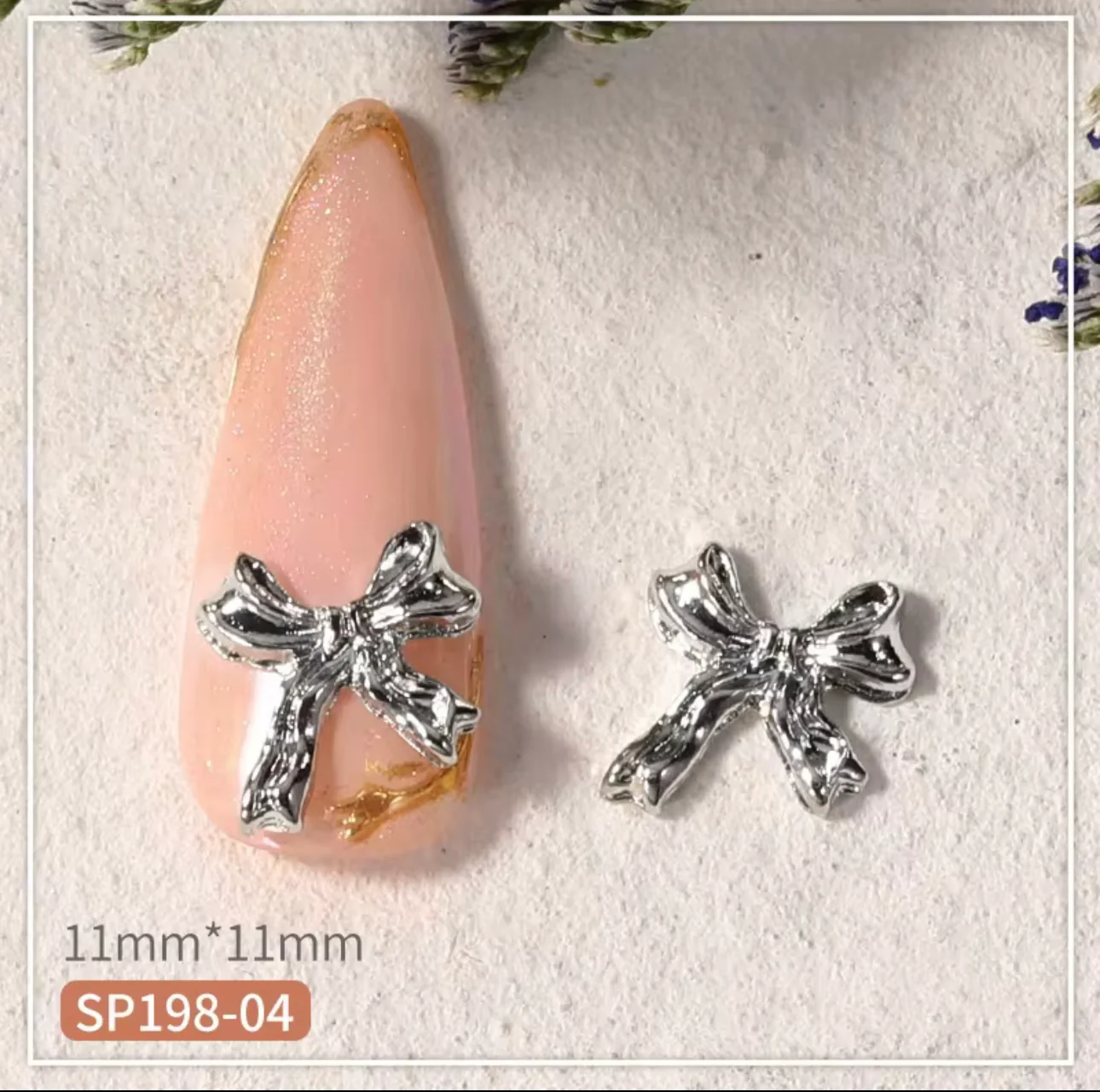 Bow Nail Charm - Image 2