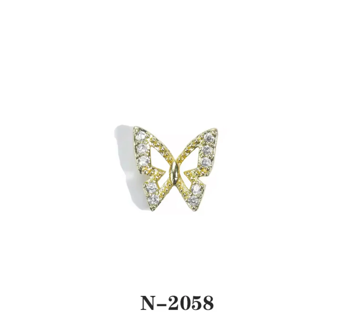 Butterfly Nail Decals 2pc