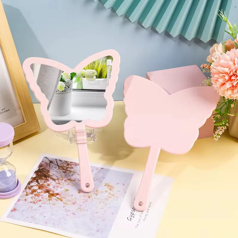 Butterfly Shape Hand Held Mirror