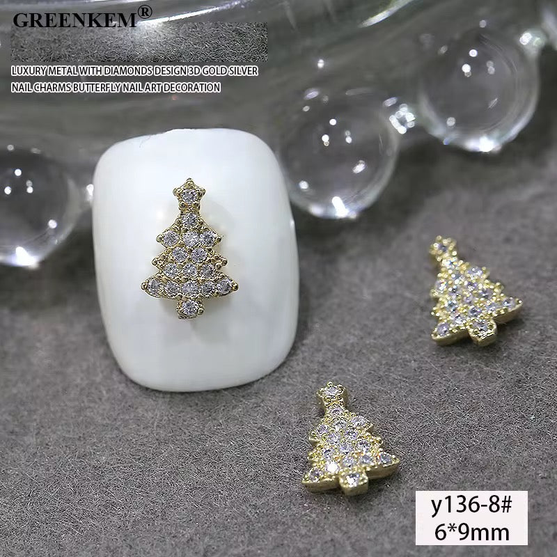 Christmas Nail Charms 2pc In a Pack - Image 11