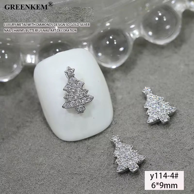 Christmas Nail Charms 2pc In a Pack - Image 12