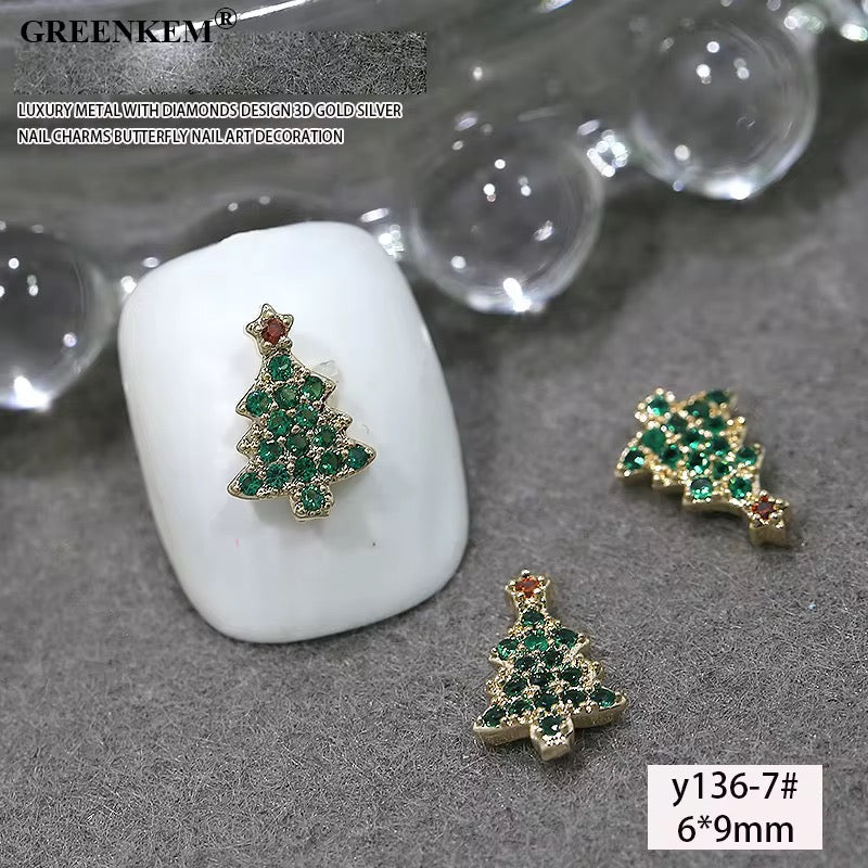 Christmas Nail Charms 2pc In a Pack - Image 13