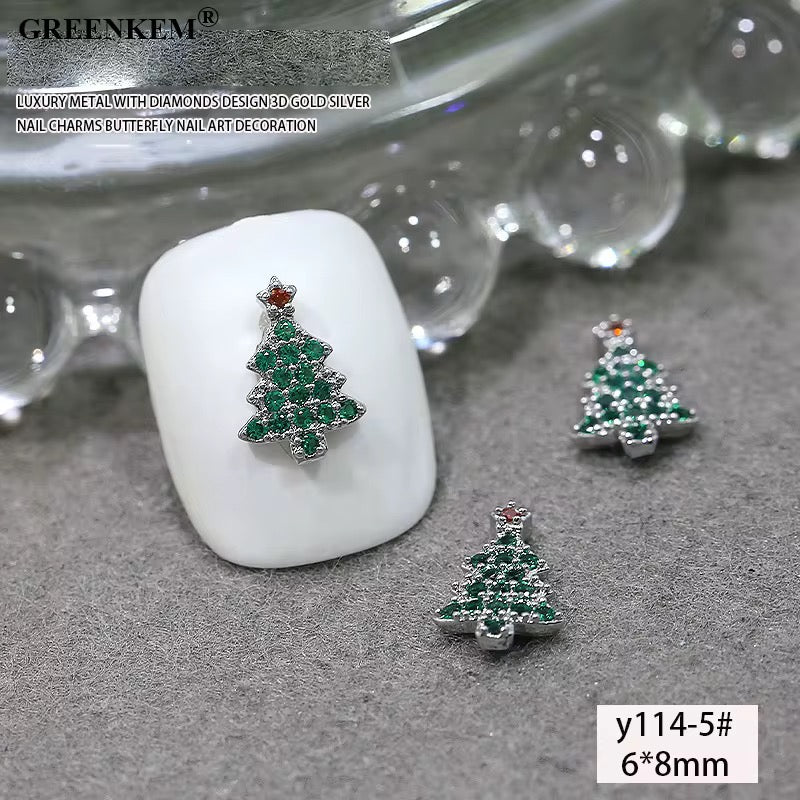 Christmas Nail Charms 2pc In a Pack - Image 14