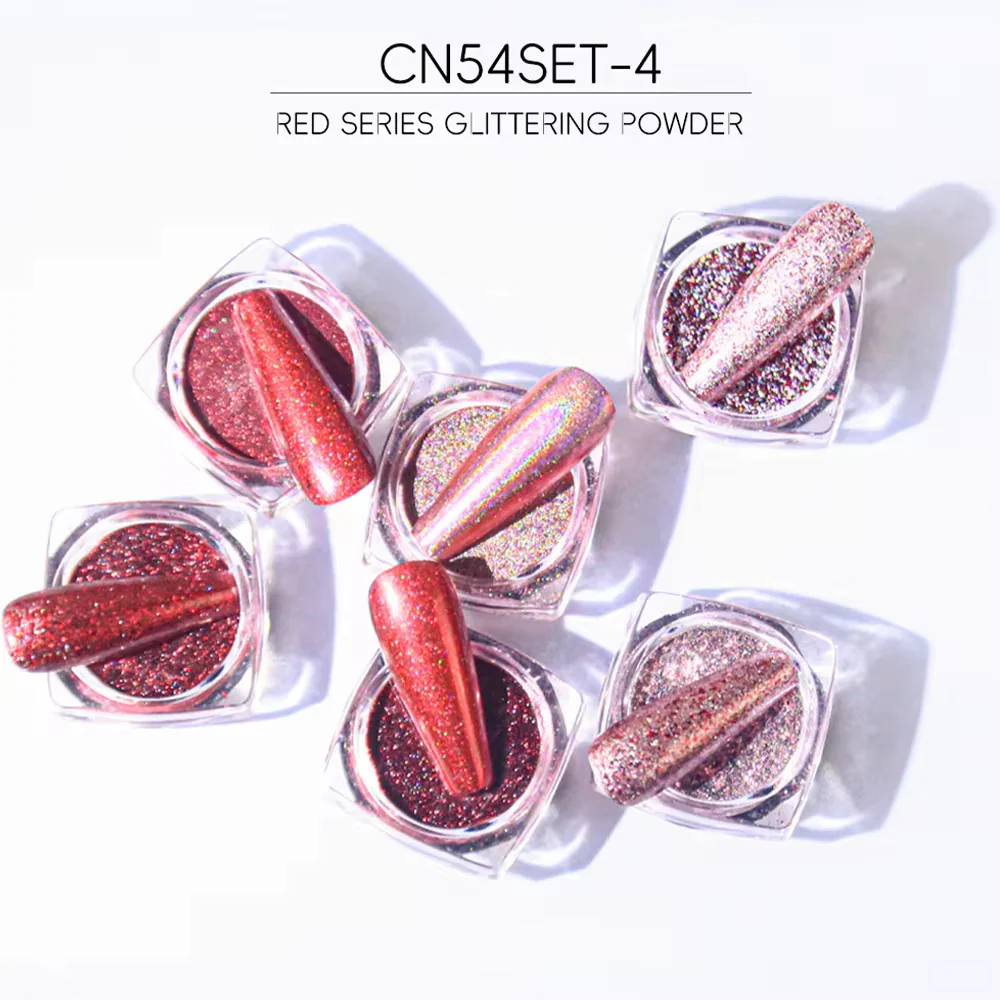 Chrome Glitters Nail Art - Image 3