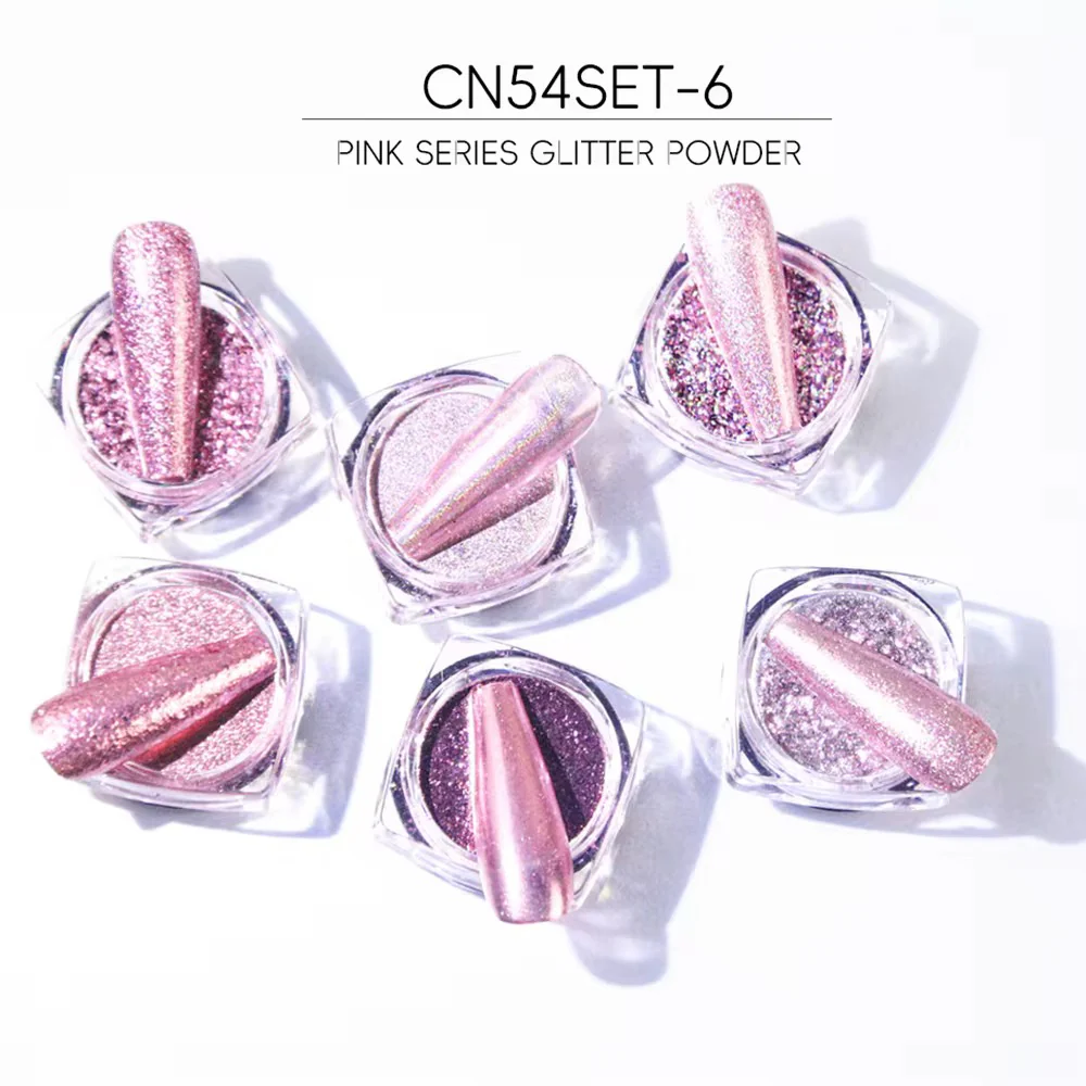 Chrome Glitters Nail Art - Image 4