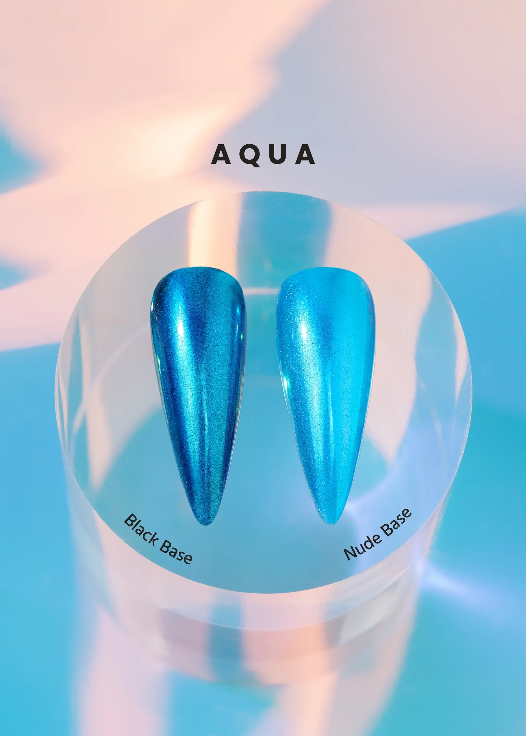 V BEAUTY PURE CHROME POWDER - AQUA - Image 2