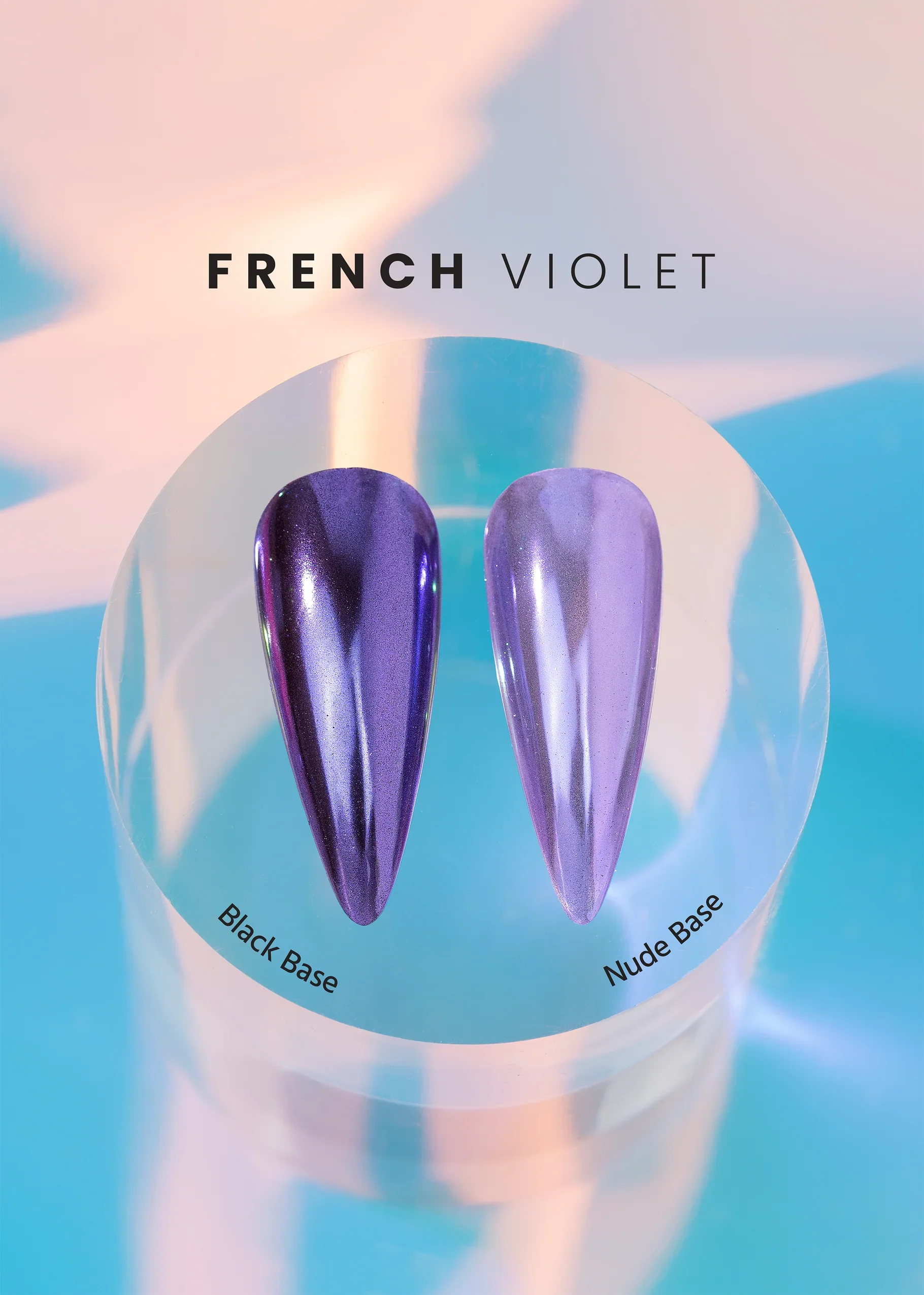 V BEAUTY PURE CHROME POWDER - FRENCH VIOLET - Image 2