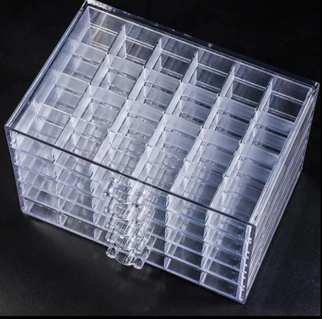Clear 120 Grid Storage Box - Image 2
