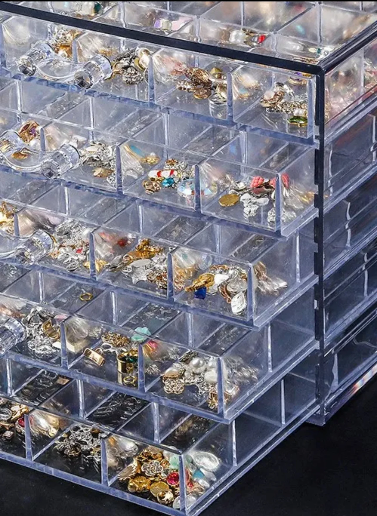 Clear 120 Grid Storage Box - Image 3