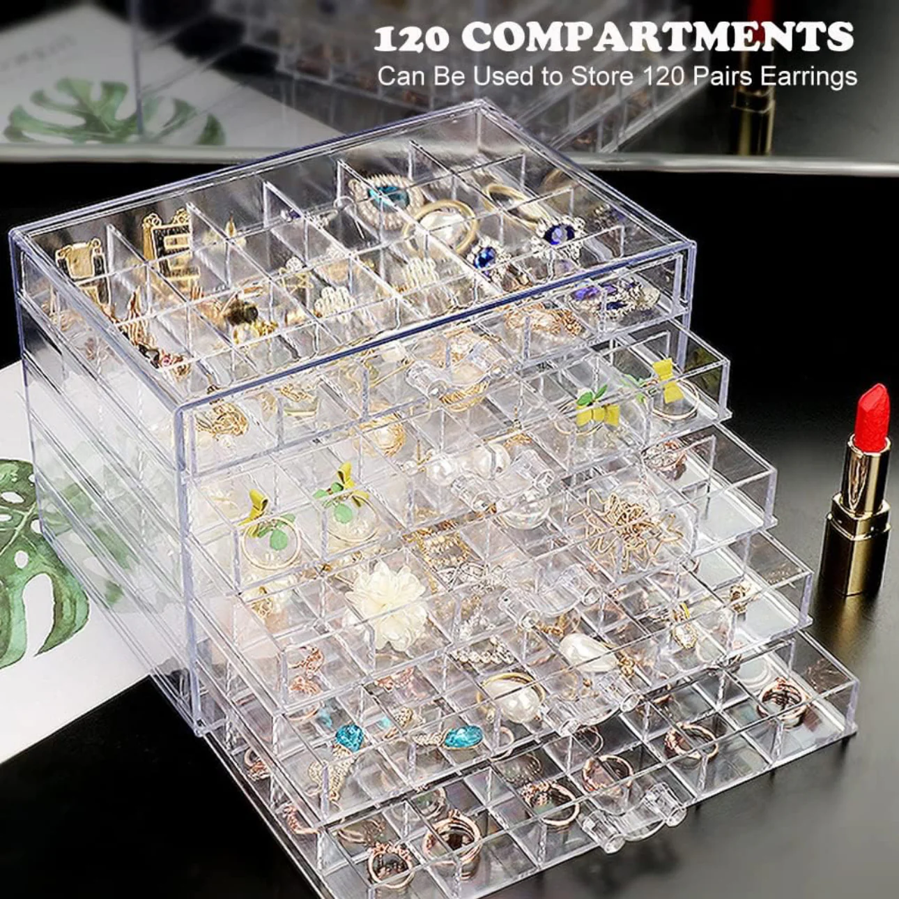 Clear 120 Grid Storage Box - Image 5