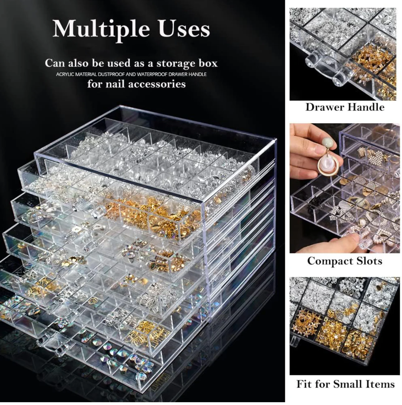 Clear 120 Grid Storage Box - Image 7
