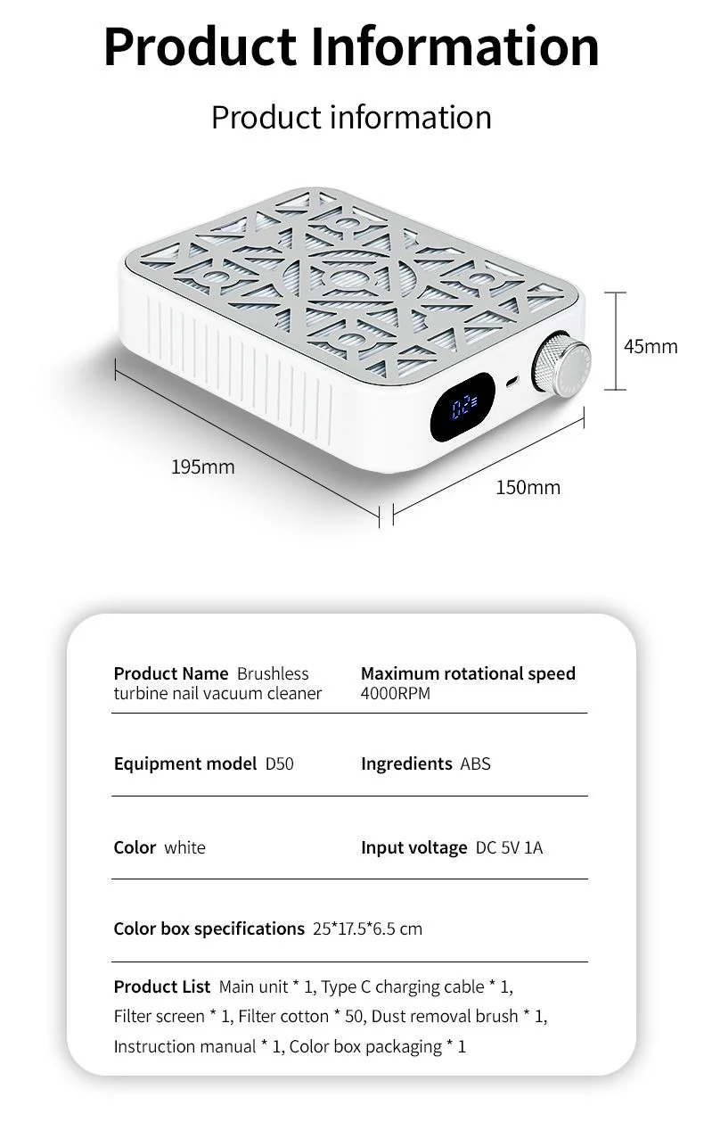 Cordless Nail Dust Collector - Image 14