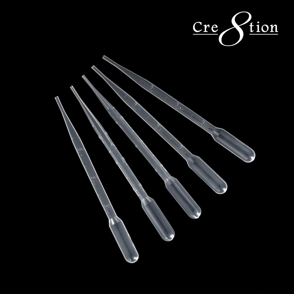 Cre8tion Plastic Liquid Dropper Size 3ml 5pcs./bag - Image 2