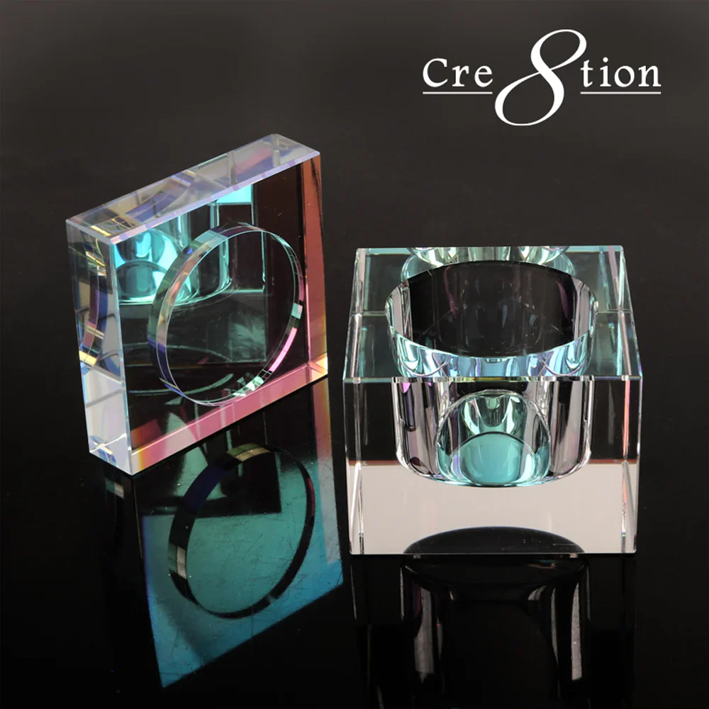 Cre8tion Square Crystal Jar