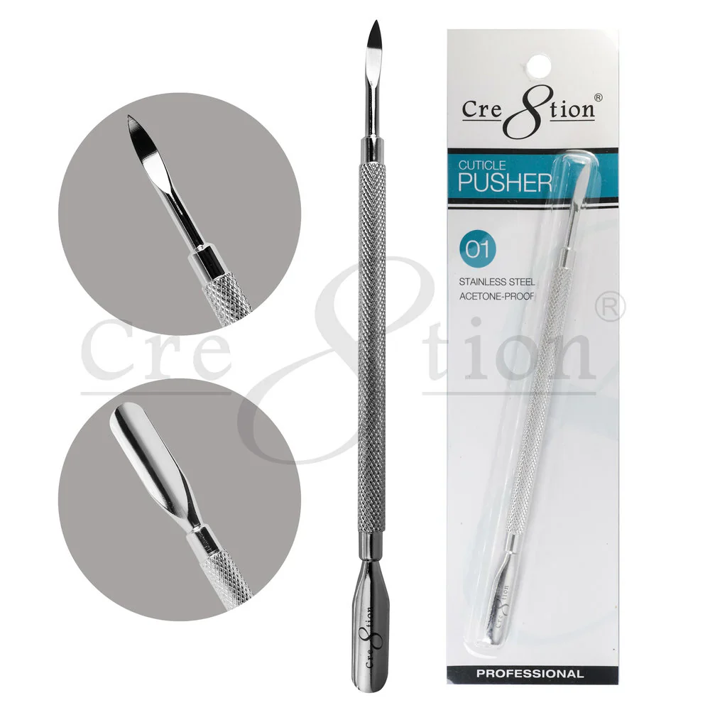 Cre8tion Stainless Steel Cuticle Pusher - Image 2