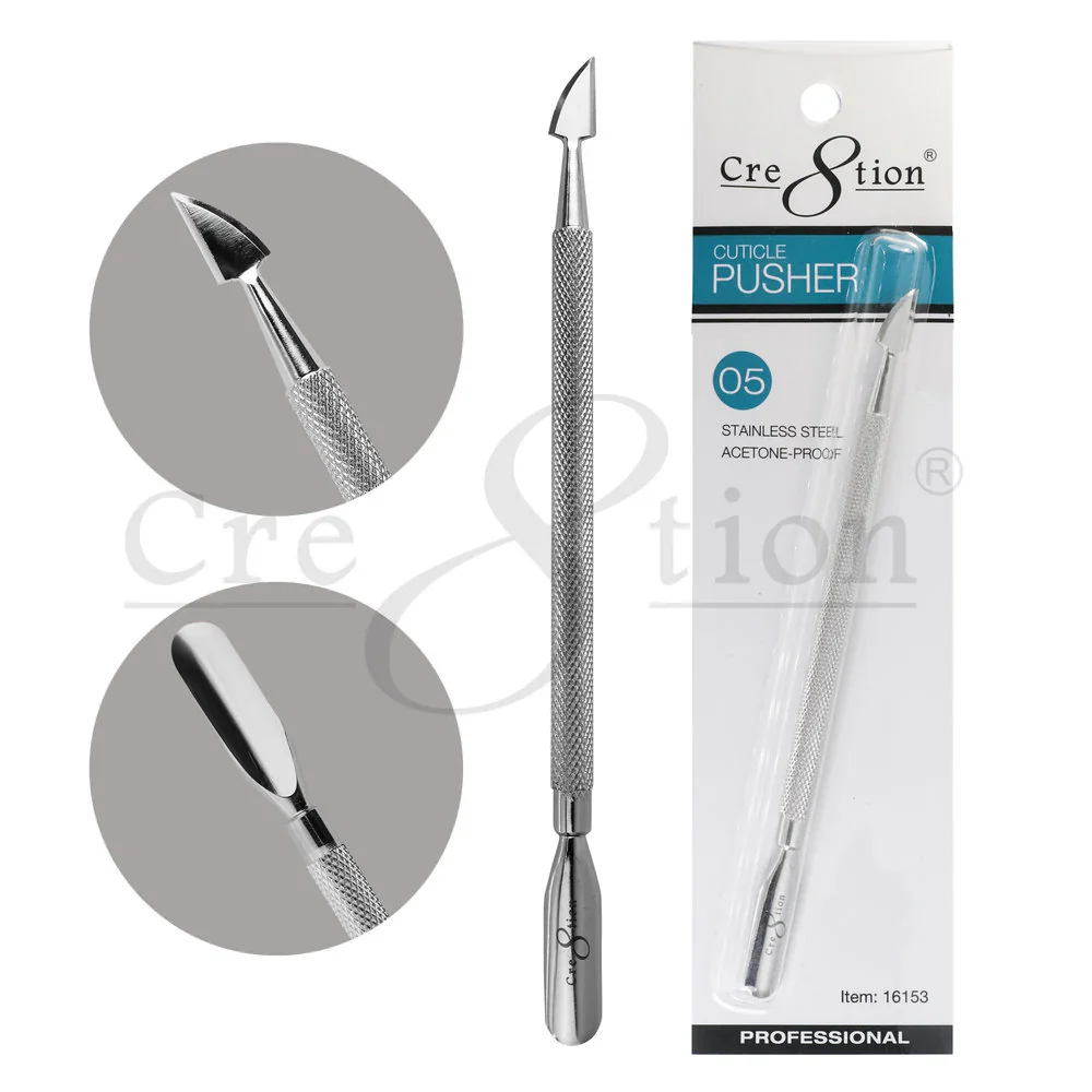 Cre8tion Stainless Steel Cuticle Pusher - Image 4