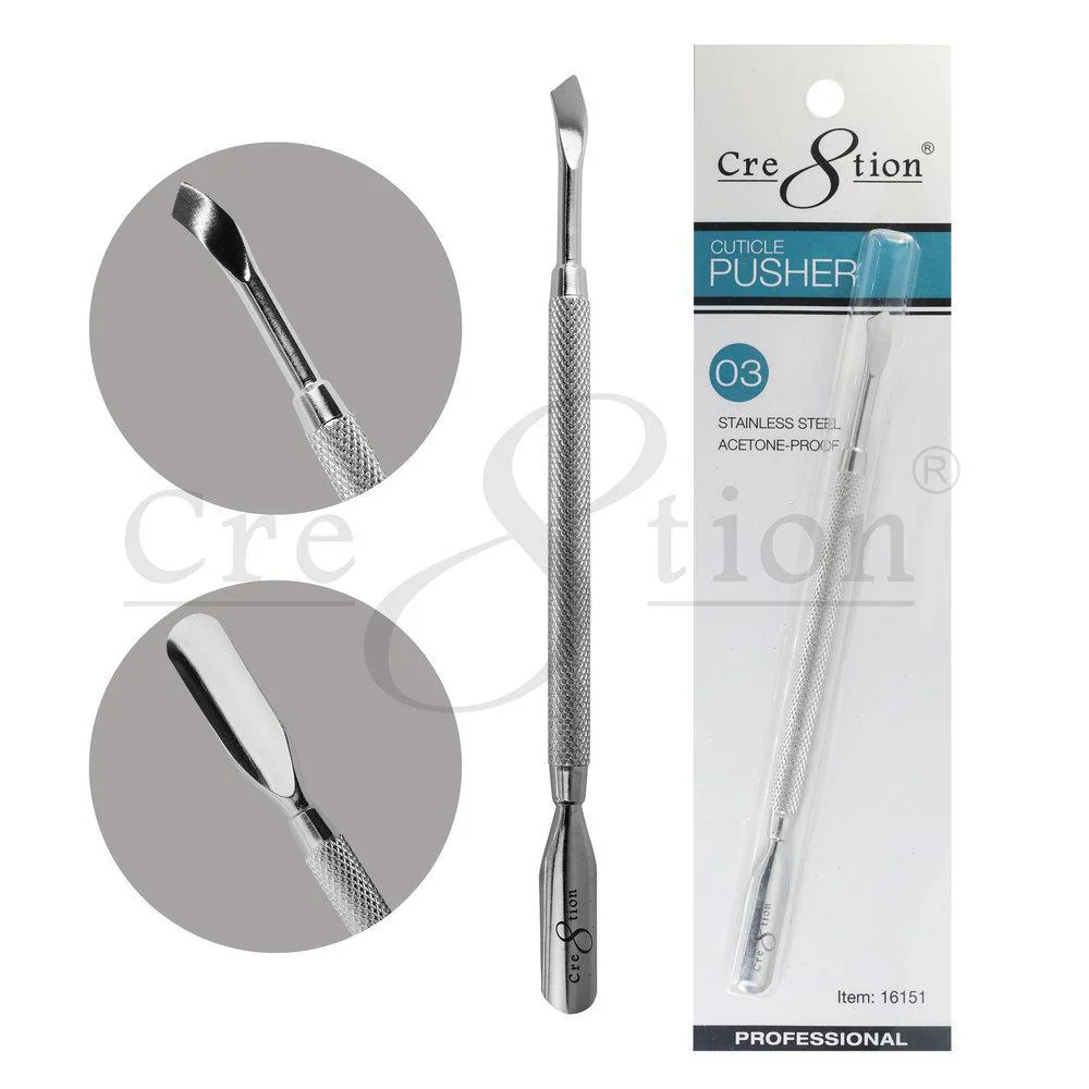 Cre8tion Stainless Steel Cuticle Pusher - Image 6