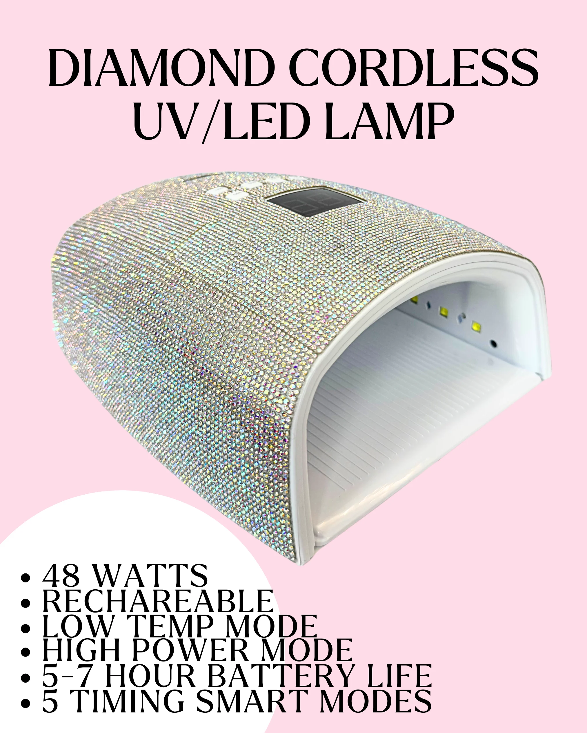 Diamond Cordless UV/LED Lamp - Image 2