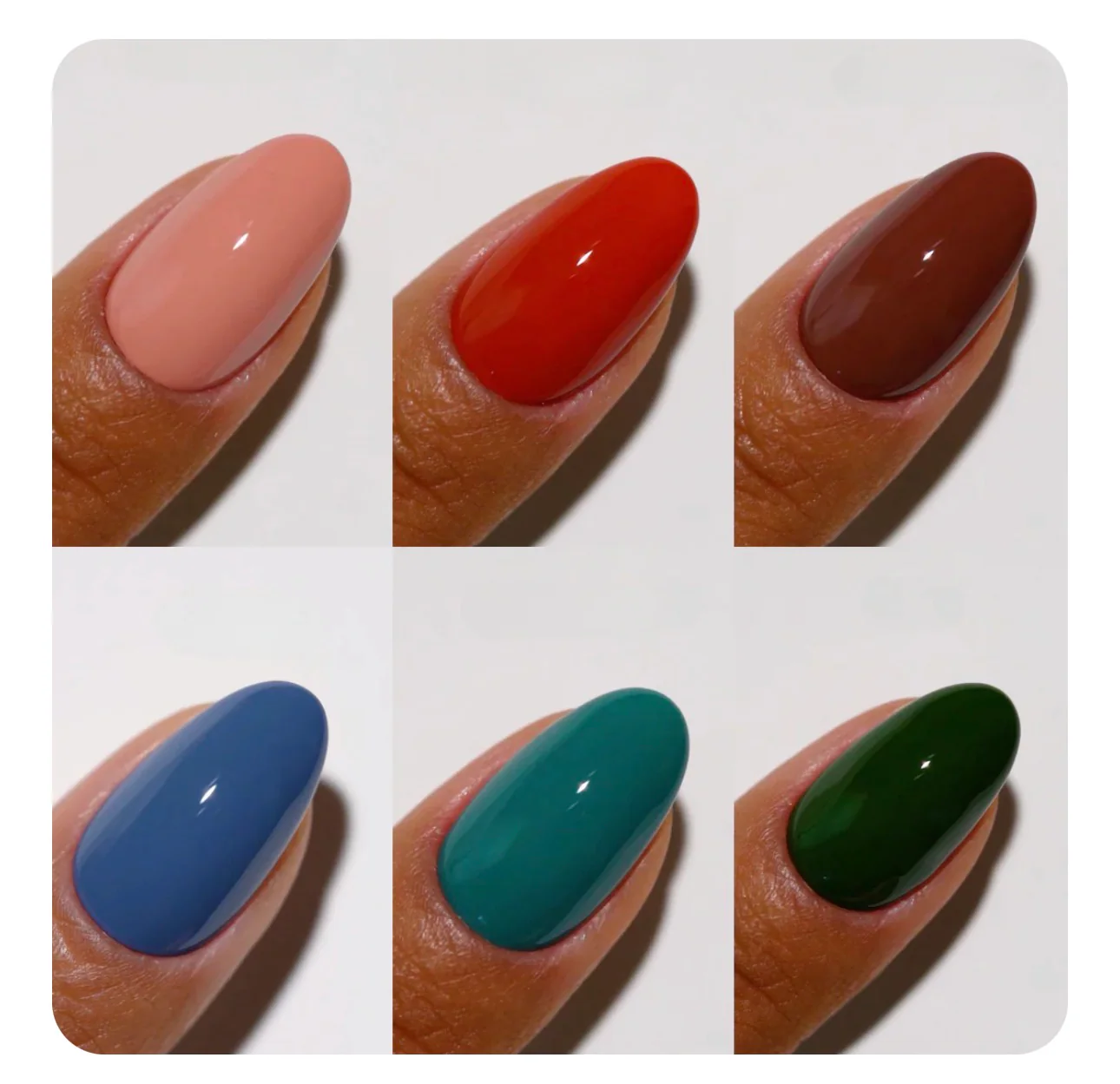 DND DC Fall Tones Gel & Lacquer 6pc Bundle - Image 2