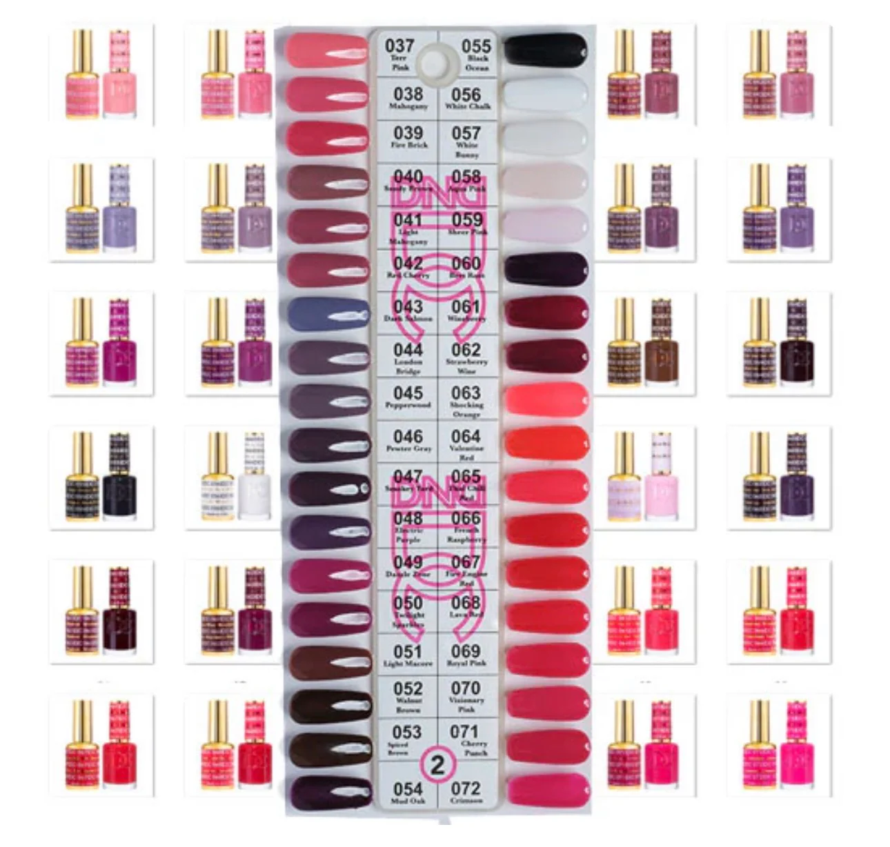 DND DC Gel & Lacquer Duo Collection 30 or 36 Colors