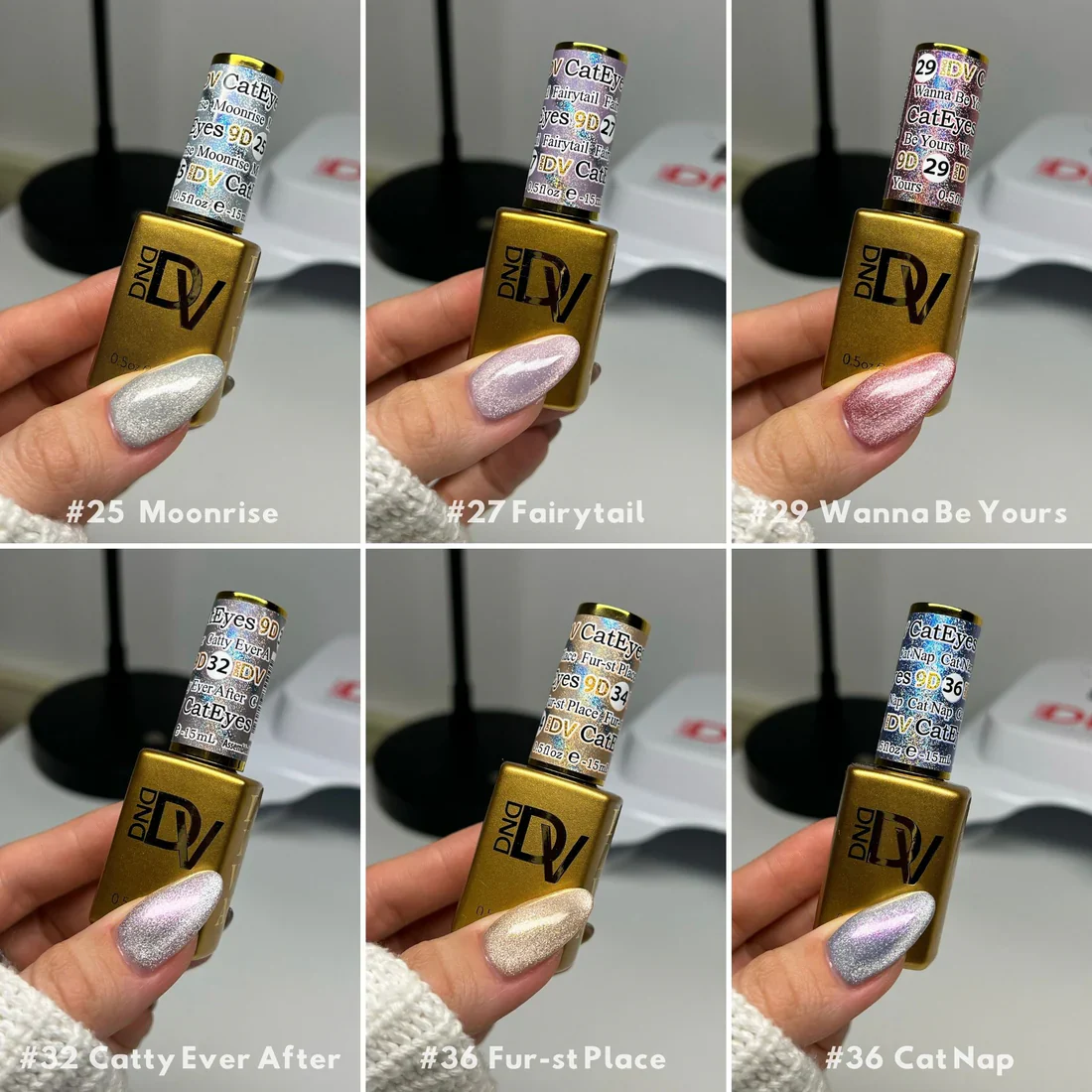 DND DIVA 9D Cateye Collection - 36 Colors - Image 9