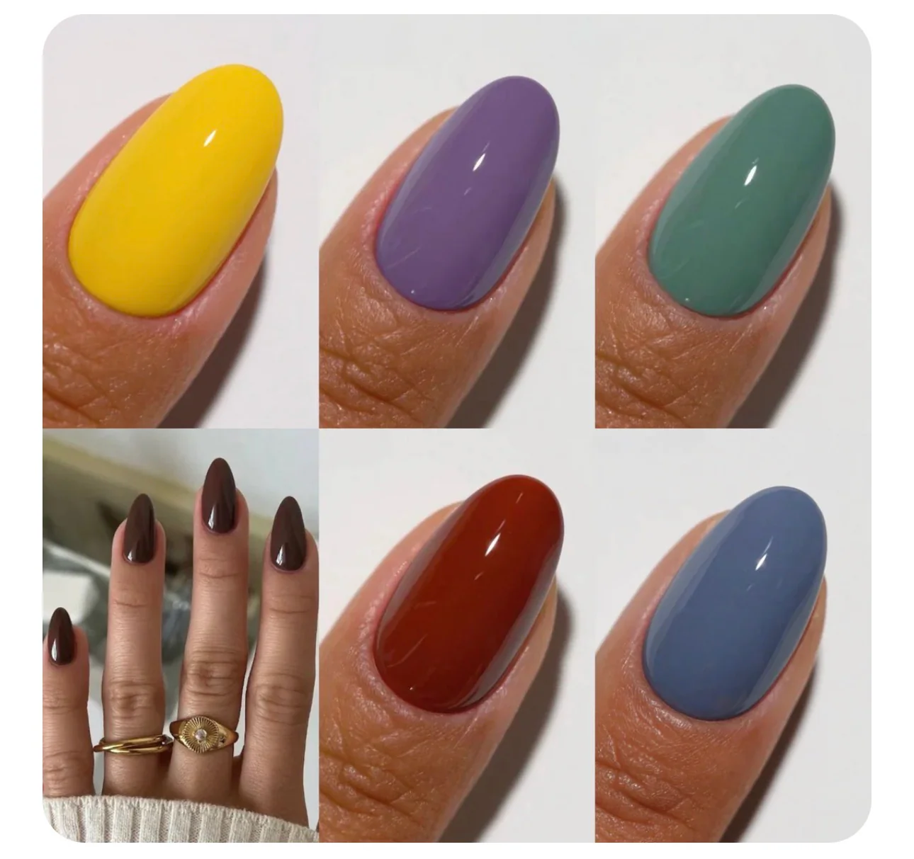 DND Diva Cozy Autumn Gel & Lacquer 6pc Bundle - Image 2