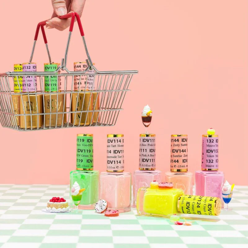DND DIVA SODA POPPIN COLLECTION - 30 or 36 Gel/Lacquer Duos