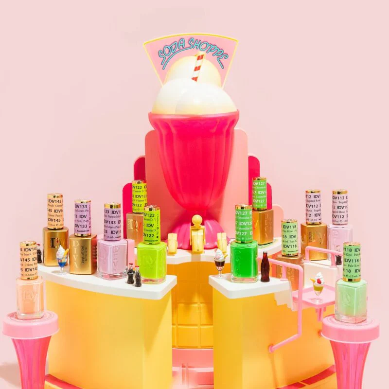 DND DIVA SODA POPPIN COLLECTION - 30 or 36 Gel/Lacquer Duos - Image 3