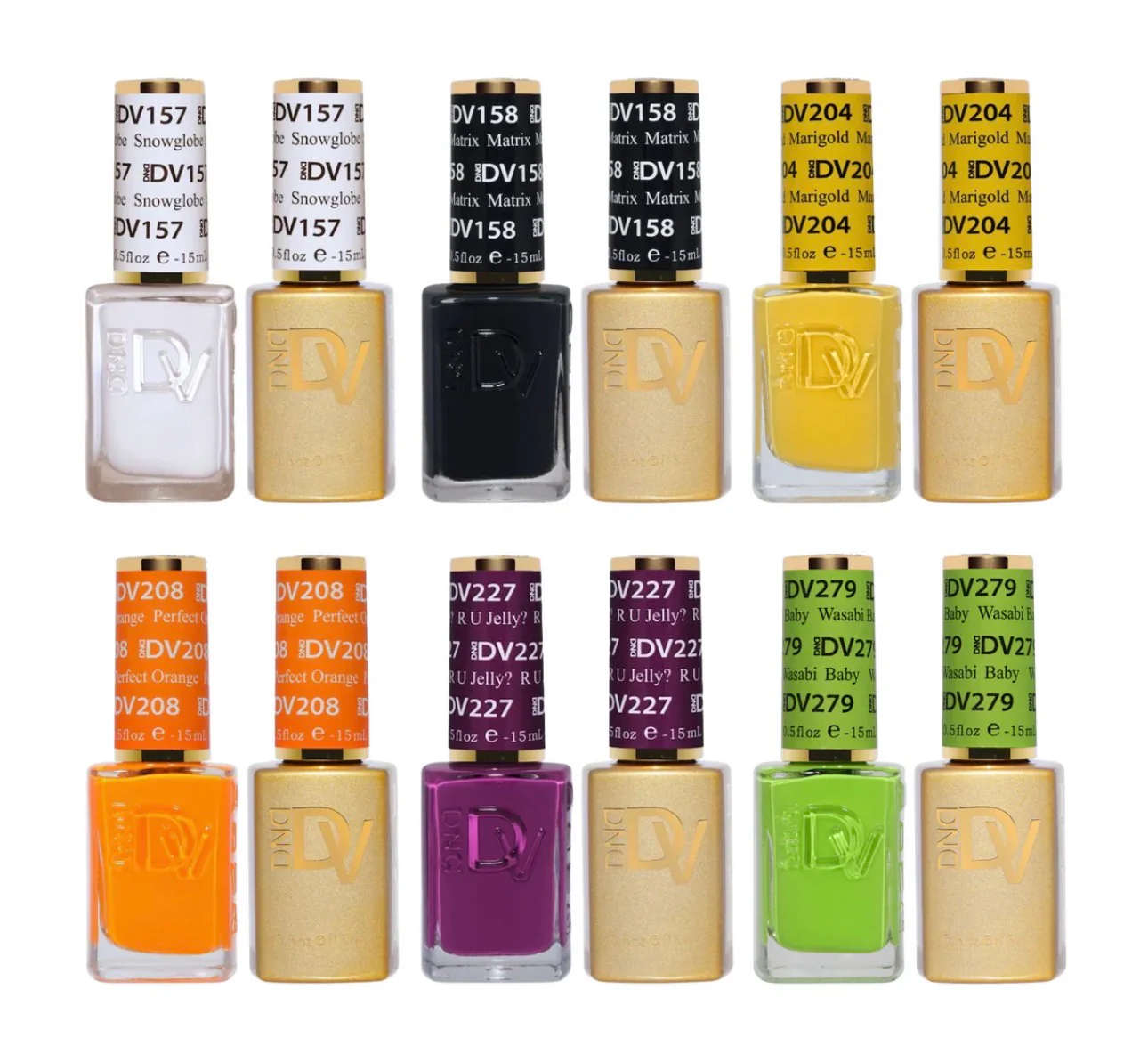DND Diva Trick or Chic Gel & Lacquer 6pc Bundle