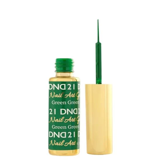 DND Nail Art Gel 19 Light Green - Image 2