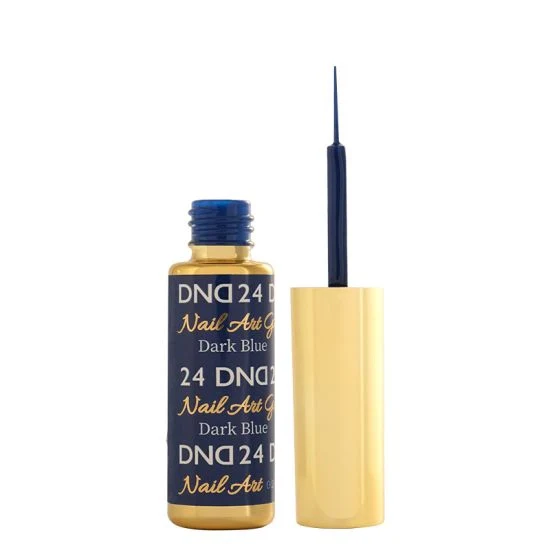 DND Nail Art Gel 24 Dark Blue - Image 2