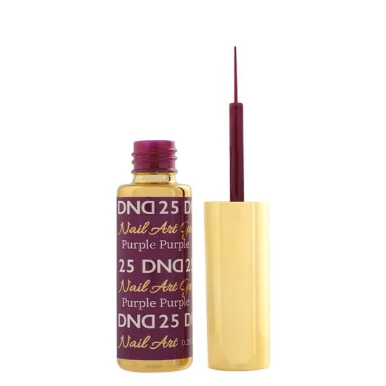 DND Nail Art Gel 25 Purple Purple - Image 2
