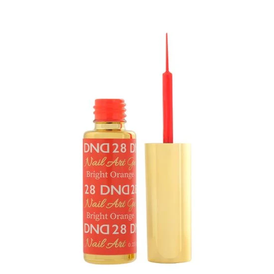 DND Nail Art Gel 28 Bright Orange