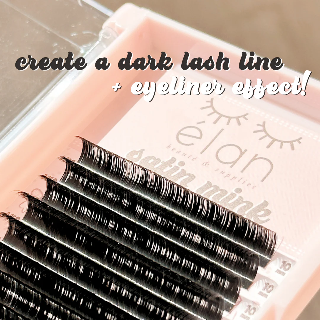 elan 0.03 SATIN MINK lash trays (DARKEST lashes) - Image 4