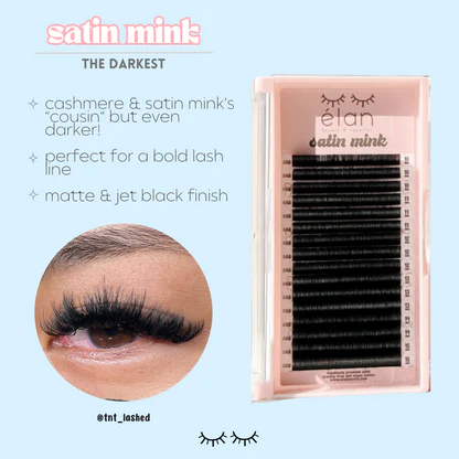 elan 0.03 SATIN MINK lash trays (DARKEST lashes) - Image 6