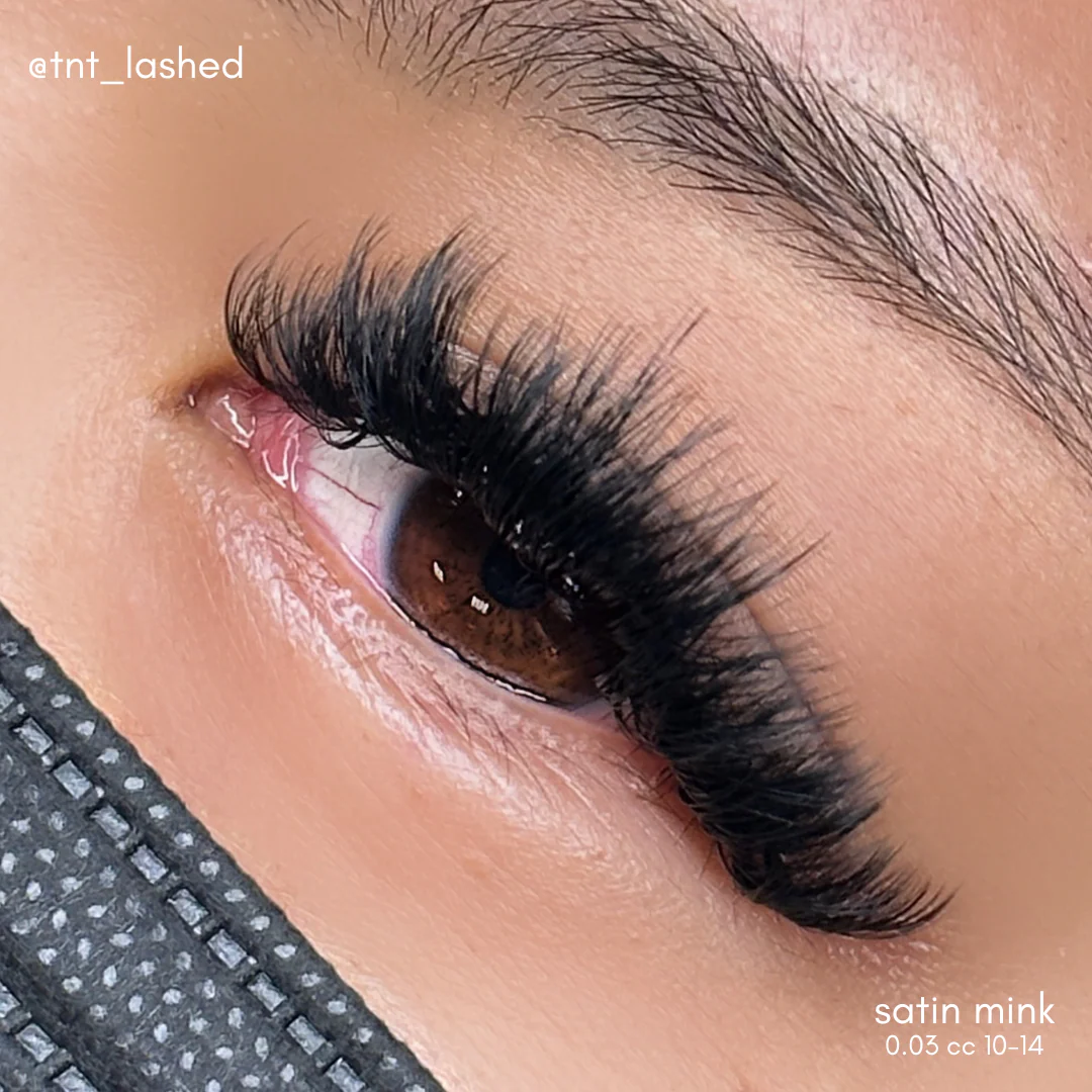 elan 0.05 SATIN MINK lash trays (DARKEST lashes) - Image 5