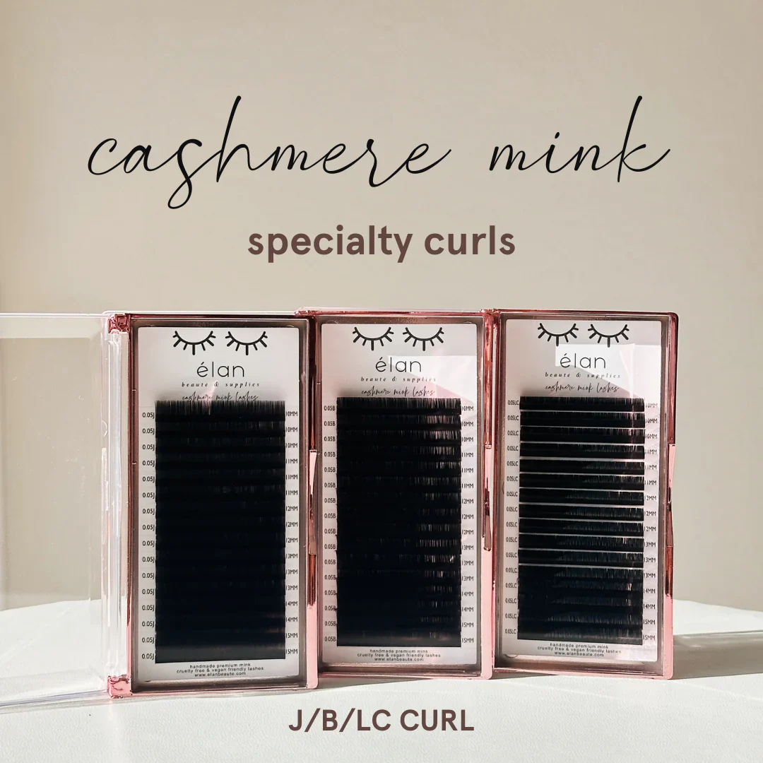ELAN CASHMERE MINK SPECIALITY CURLS 0.05 10-15mm mix
